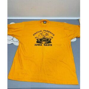 Iowa Hawk T-Shirt Size XL Made In USA